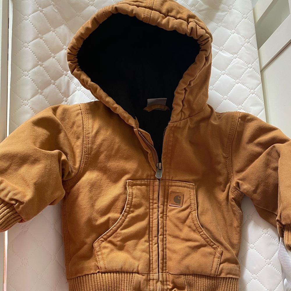 carhartt kids coat size 12 months